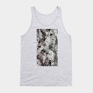 Leafy greys Tank Top